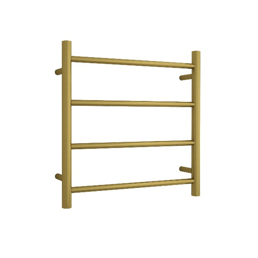 Thermogroup | 550mm Brushed Gold Round Heated Towel Rail - Acqua Bathrooms