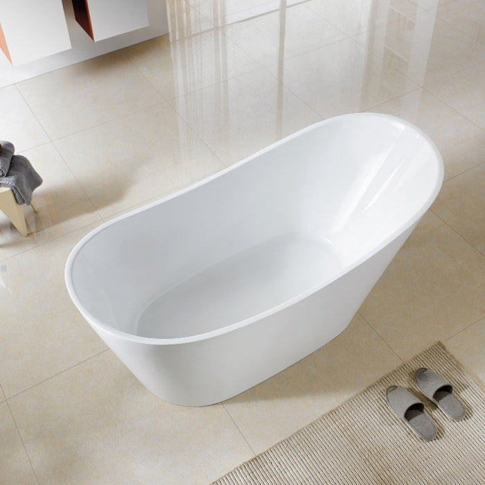 Myalla 1400 Designer Round Freestanding Bath Tub By Indulge® - Acqua Bathrooms