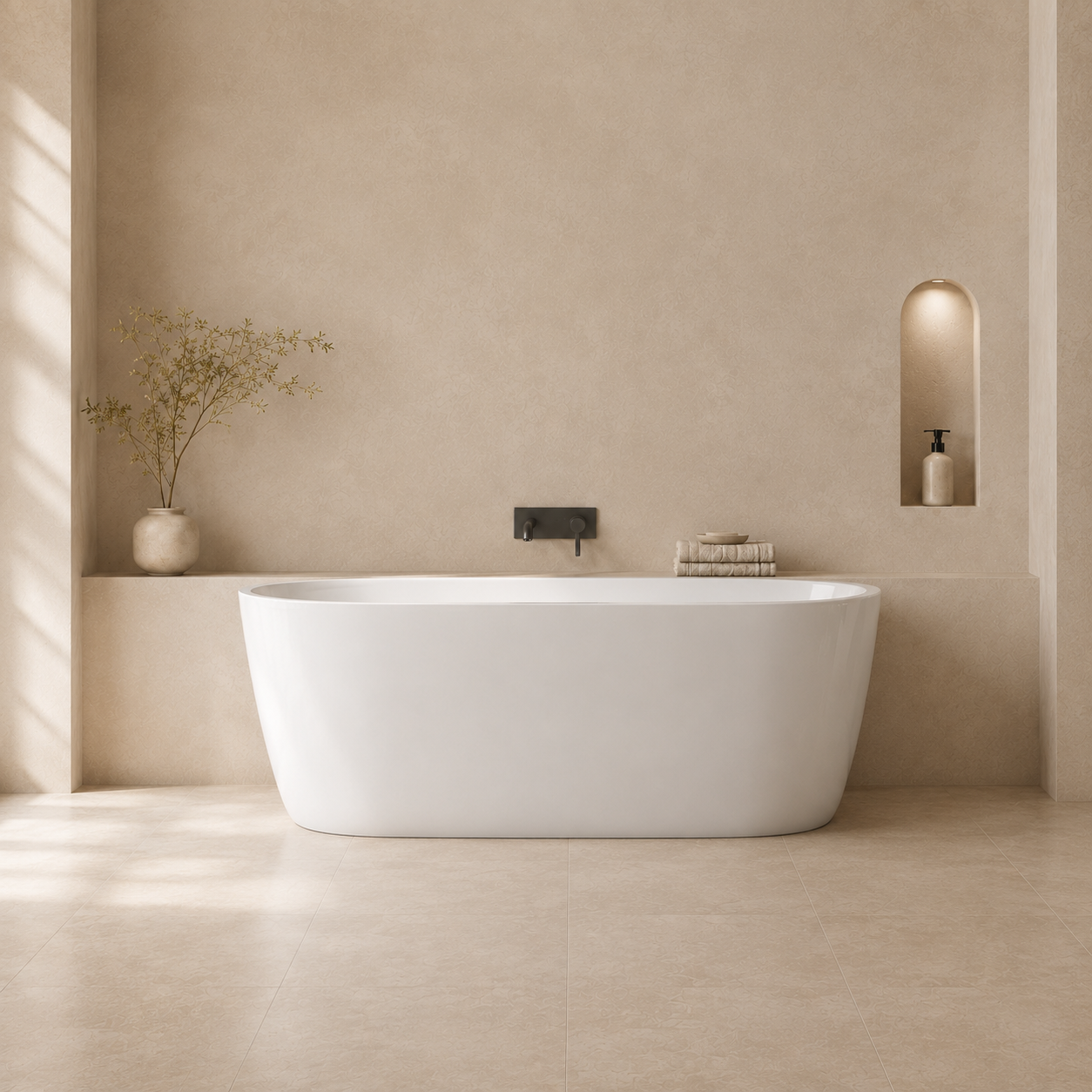 Back To Wall Baths