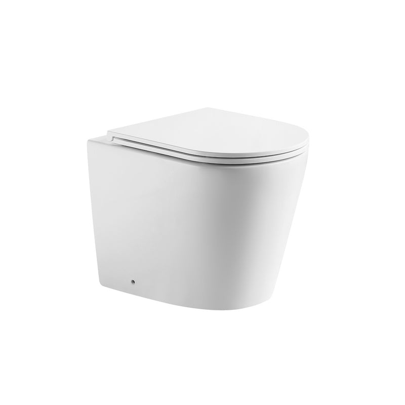 Ecco Rimless Tornado Vortex In Wall Toilet Suite Pan