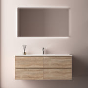 Avia 1200mm White Oak Wall Hung Vanity - Acqua Bathrooms