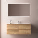 Avia 1200mm Natural Oak Wall Hung Vanity - Acqua Bathrooms