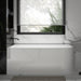 Modra 1500 Gloss White Left Corner Fit Freestanding Bath Tub - Acqua Bathrooms