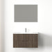 Kelsa 900 Fluted Walnut Wall Hung Vanity - Acqua Bathrooms