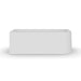 Modra 1700 Matte White Left Corner Fit Freestanding Bath Tub - Acqua Bathrooms
