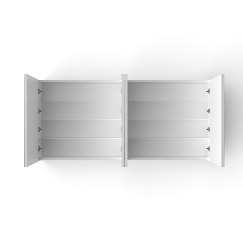 Avia 1500mm Matte White Shaving Cabinet
