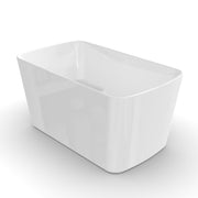 Kumo 1245mm Japanese Soaking Freestanding Bath Tub With Seat - Acqua Bathrooms
