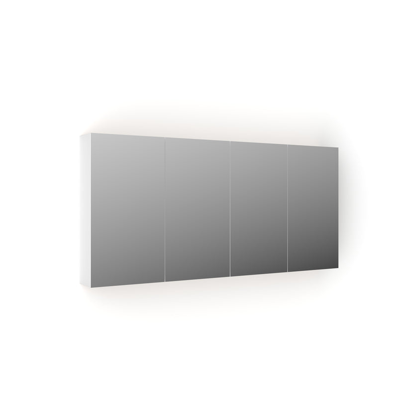 Avia 1500mm Matte White Shaving Cabinet