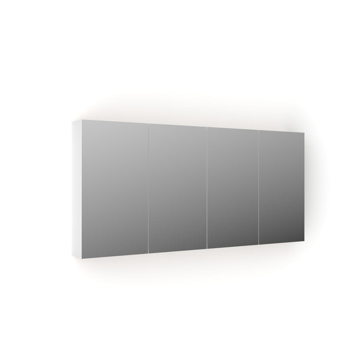 Avia 1500mm Matte White Shaving Cabinet