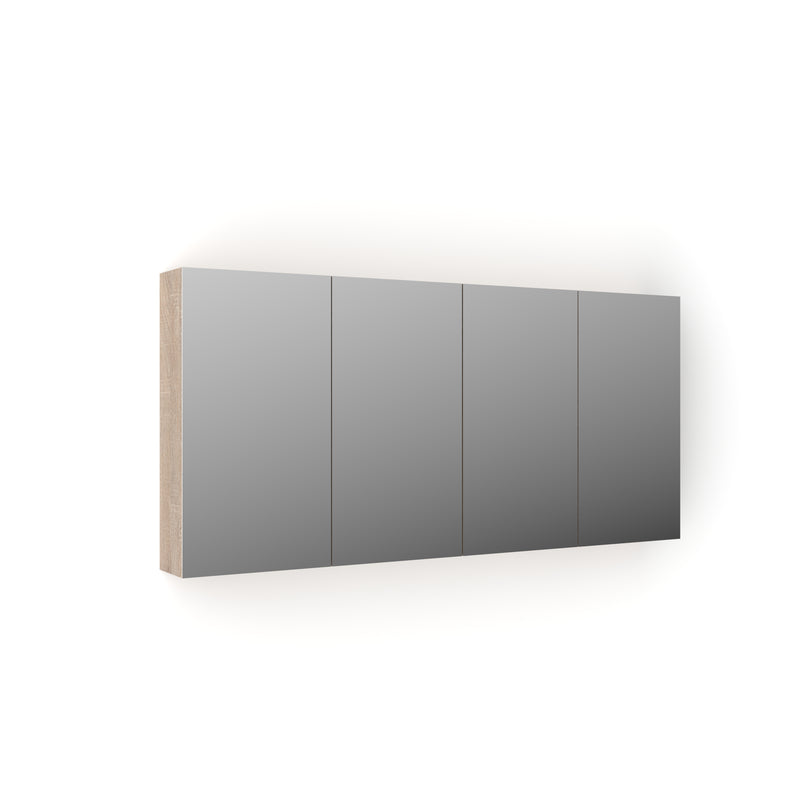Avia 1500mm White Oak Shaving Cabinet