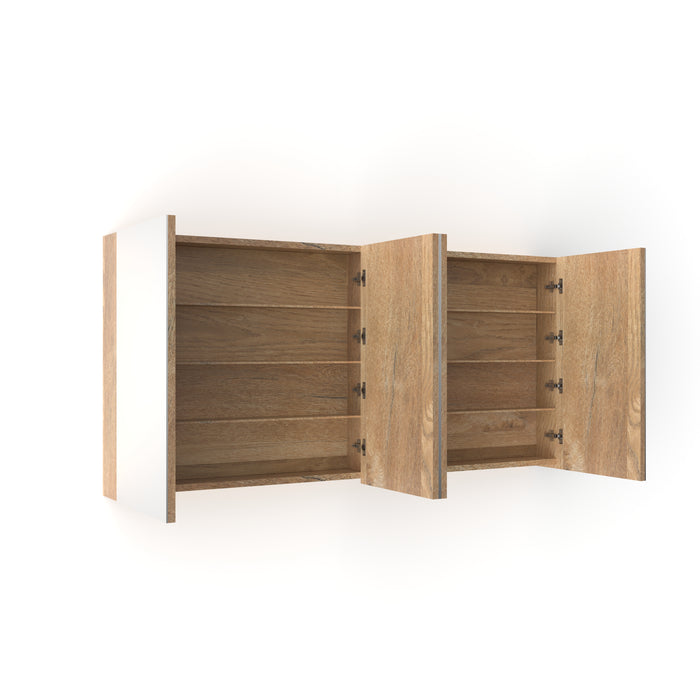 Avia 1500mm Natural Oak Shaving Cabinet