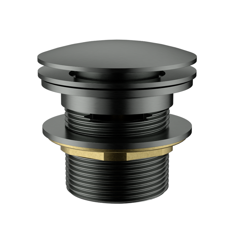 Gun Metal Overflow 40mm Bath Pop Up Waste
