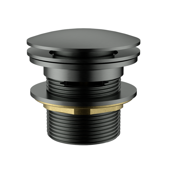 Gun Metal Overflow 40mm Bath Pop Up Waste