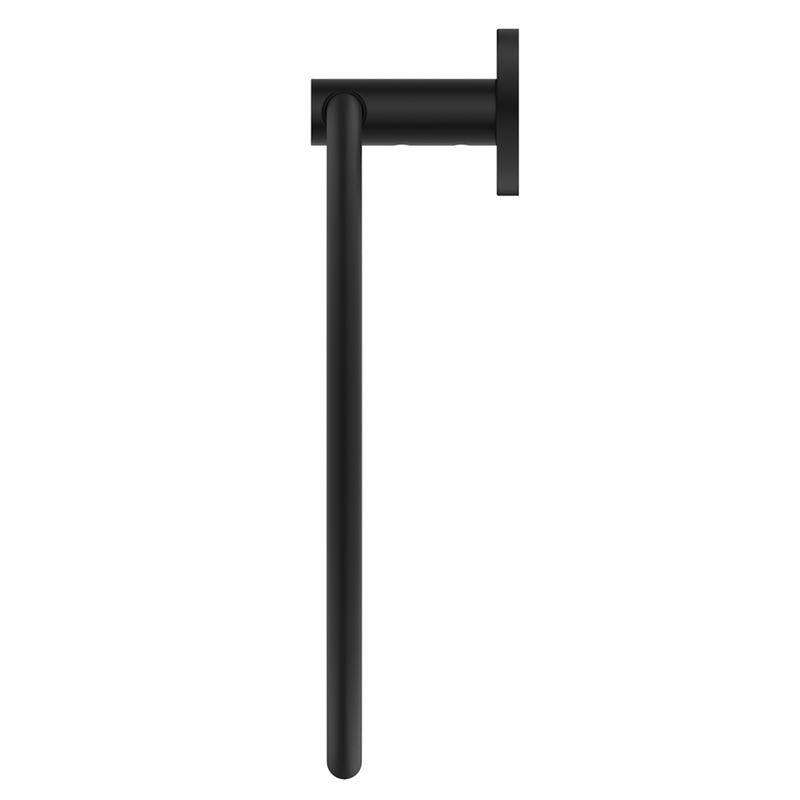 Mica Matte Black Hand Towel Ring