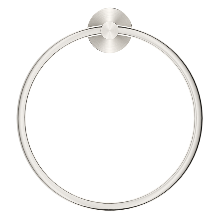 Mica Brushed Nickel Hand Towel Ring
