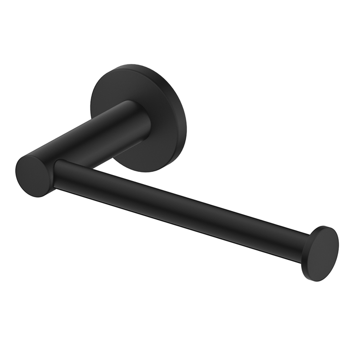 Mica Matte Black Toilet Paper Holder
