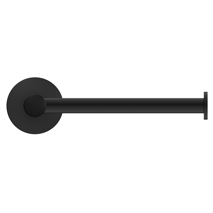 Mica Matte Black Toilet Paper Holder