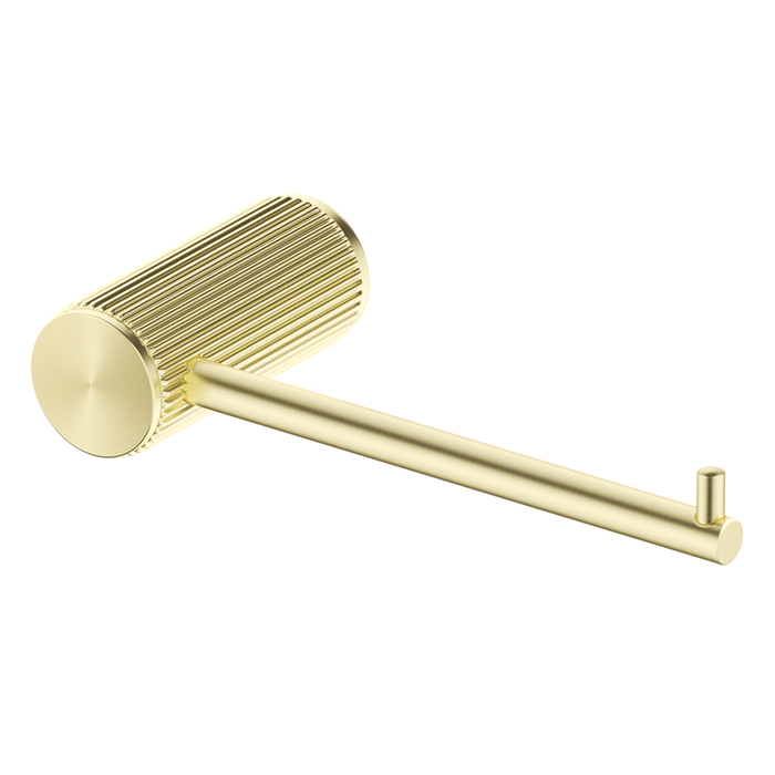 Mica Fluted French Gold Toilet Paper Holder