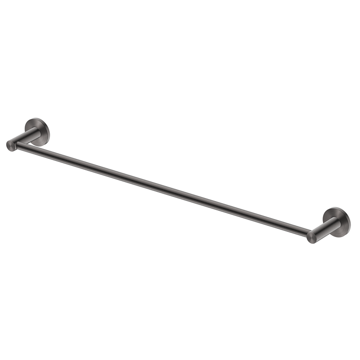 Mica Gun Metal Single Towel Rail - 600mm