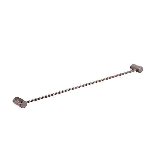 Mica Dusk Bronze Fluted Single Towel Rail - 800mm - Acqua Bathrooms