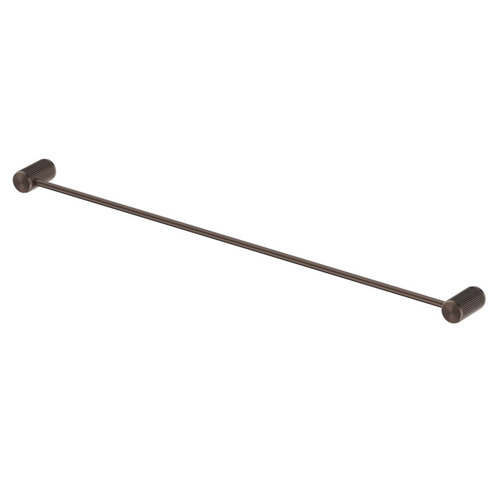 Mica Dusk Bronze Fluted Single Towel Rail - 800mm