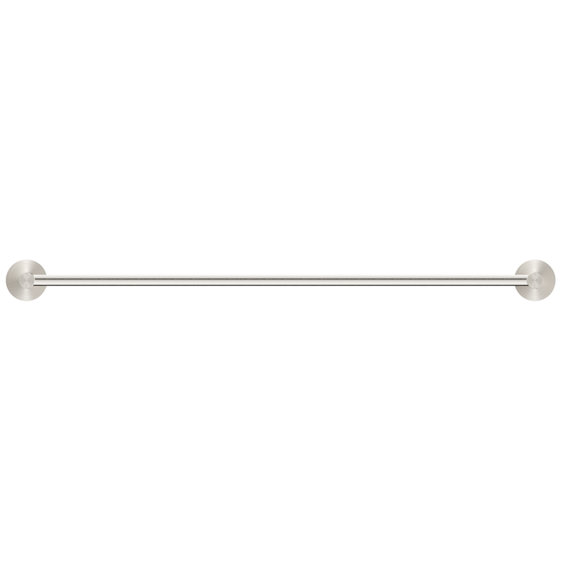 Mica Brushed Nickel Double Towel Rail - 800mm