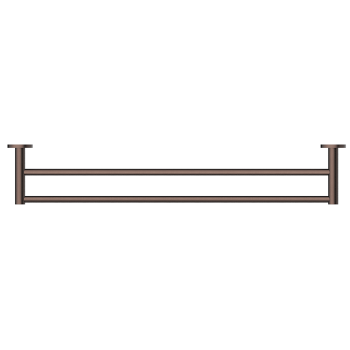 Mica Dusk Bronze Double Towel Rail - 800mm