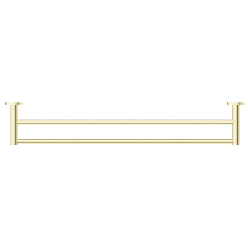 Mica French Gold Double Towel Rail - 800mm