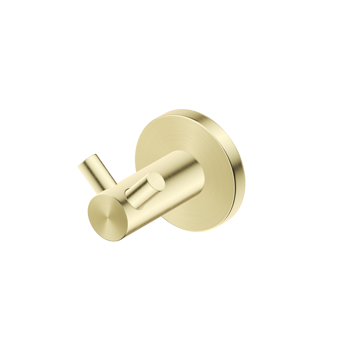 Mica French Gold Double Robe Hook