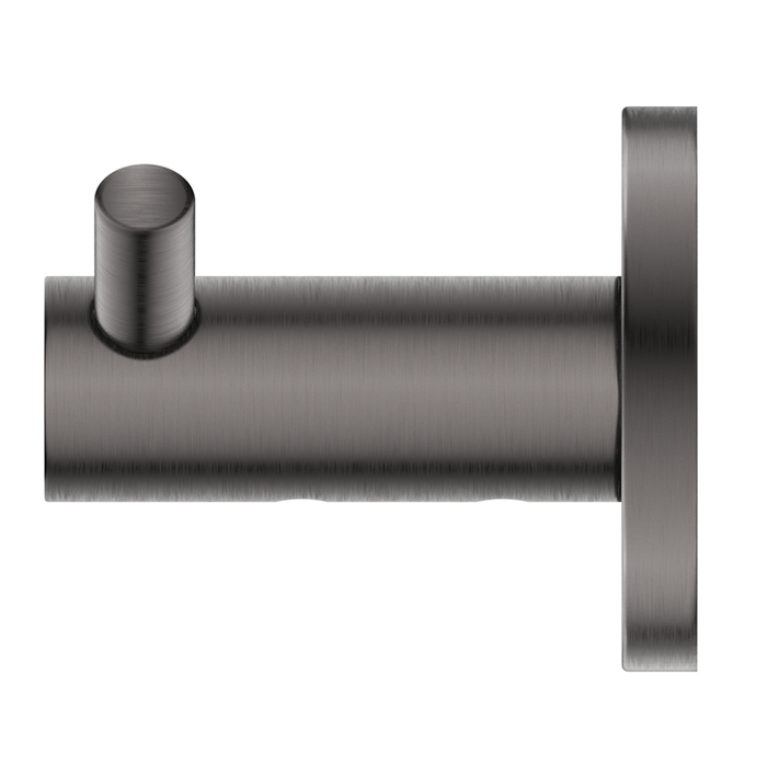 Mica Gun Metal Double Robe Hook