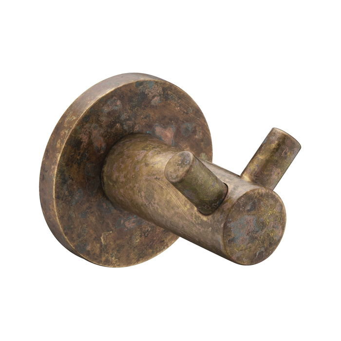 Mica LVB Living Brass Double Robe Hook