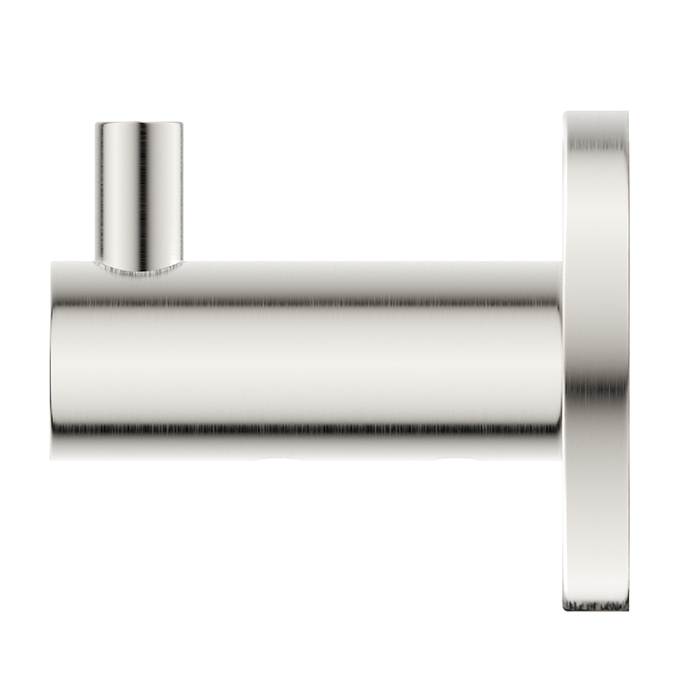 Mica Brushed Nickel Robe Hook