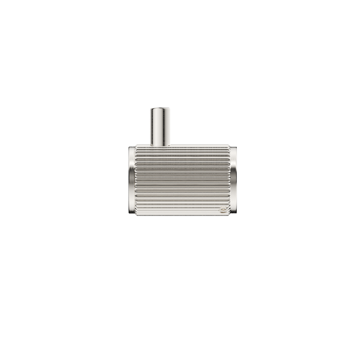 Mica Fluted Brushed Nickel Robe Hook