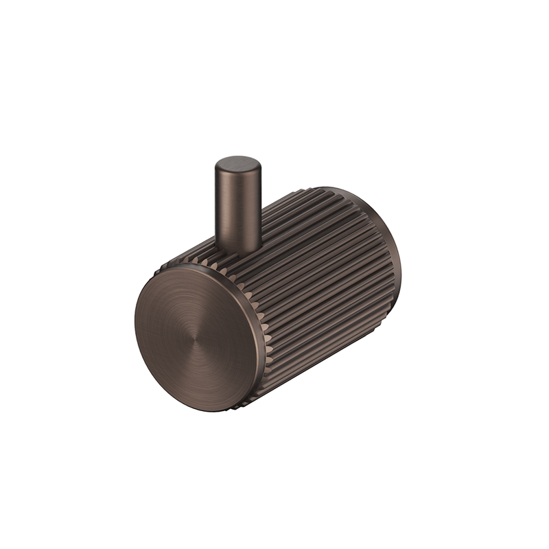 Mica Dusk Bronze Fluted Robe Hook