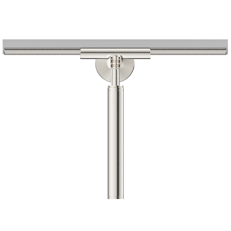Mica Brushed Nickel Glass Squeegee