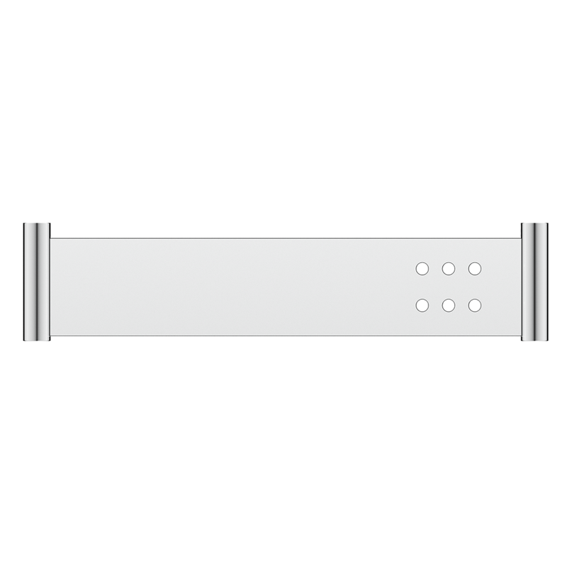 Mica Chrome Stainless Shelf - 400mm