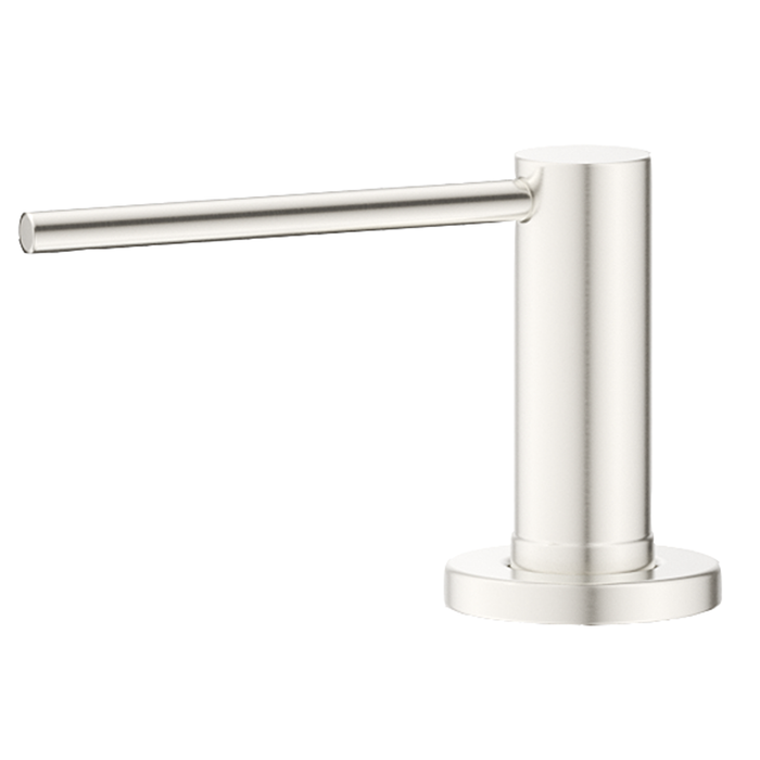 Mica Brushed Nickel Soap Dispenser