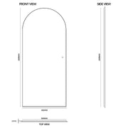 Arched 800 x 1800 LED Mirror - Three Light Temperatures - Acqua Bathrooms