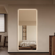 Curva 800 x 1800 LED Mirror - Three Light Temperatures - Acqua Bathrooms