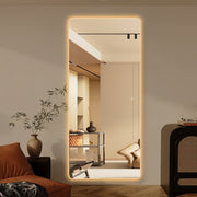 Curva 800 x 1800 LED Mirror - Three Light Temperatures - Acqua Bathrooms