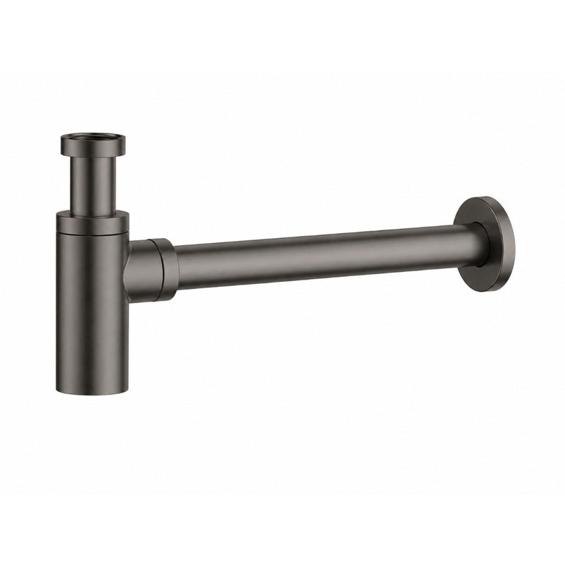 Gun Metal 32mm Round Bottle Trap Waste
