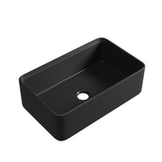 Charleston Matte Black 760 Butler Kitchen Sink Package - Acqua Bathrooms