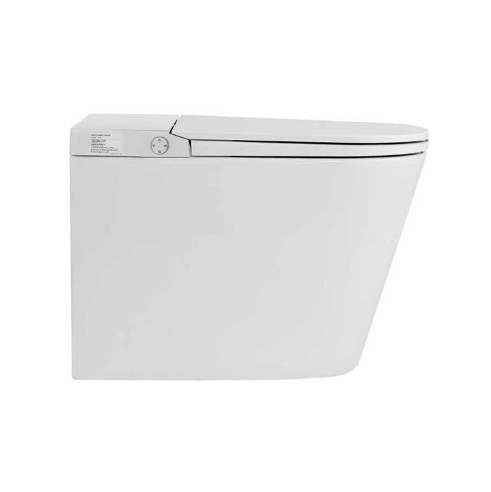 Indulge Back to Wall Tornado Rimless Smart Toilet - Automatic Operation