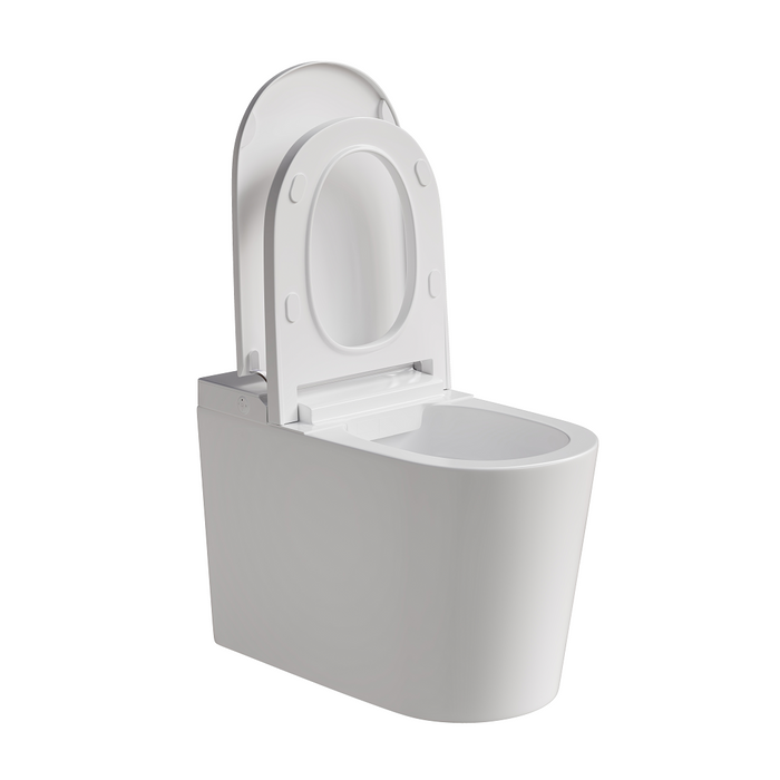 Indulge Back to Wall Tornado Rimless Smart Toilet - Automatic Operation