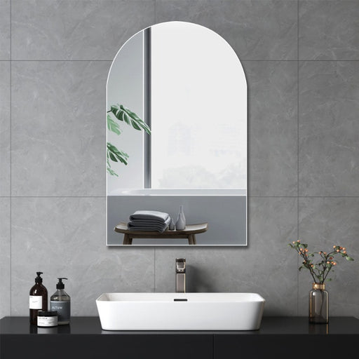 Indulge | Arched 600 x 900 Polished Edge Mirror - Acqua Bathrooms
