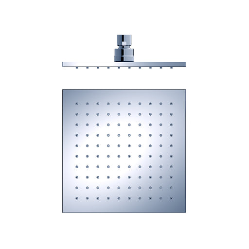 Luxury Chrome 200mm Square Shower Head - Acqua Bathrooms