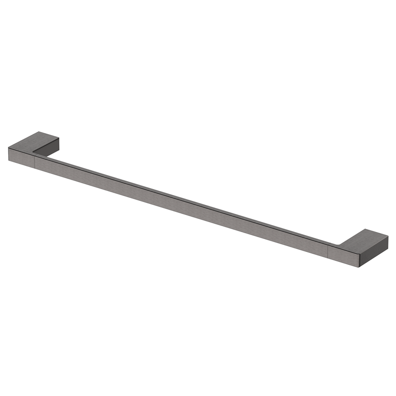 Tiago Gun Metal Single Towel Rail - 400mm