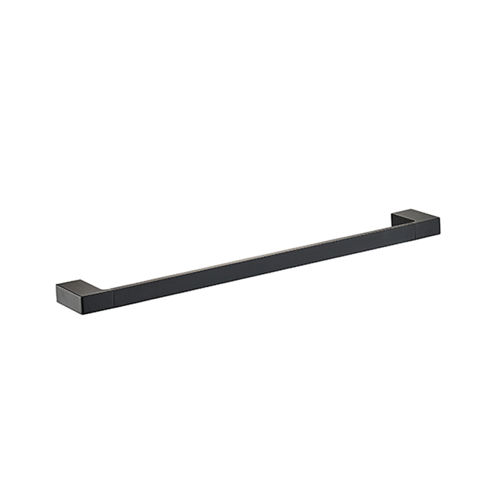 Tiago Matte Black Hand Towel Rail - 400mm - Acqua Bathrooms