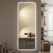 Curva 600 x 1650 LED Mirror - Three Light Temperatures - Acqua Bathrooms