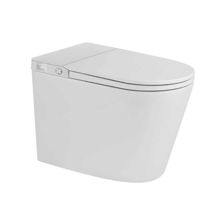 Indulge Back to Wall Tornado Rimless Smart Toilet - Automatic Operation